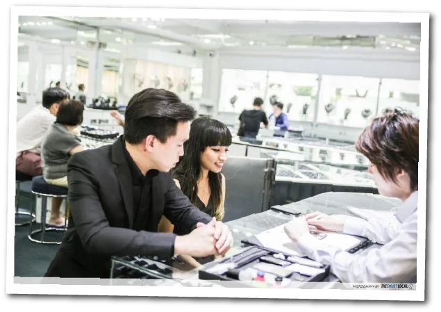 Engagement ring shopping